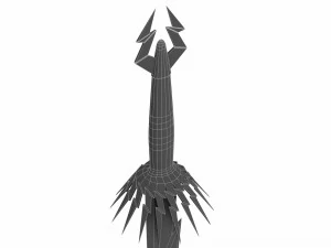 Lightning sword 3D Model