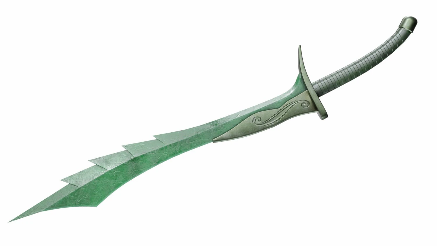 Scimitar 2 3D Model .c4d .max .obj .3ds .fbx .stl .blend
