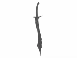 Scimitar 2 3D Model