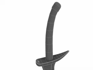 Scimitar 2 3D Model