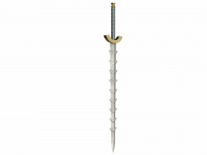 Spiked sword 3D Модель