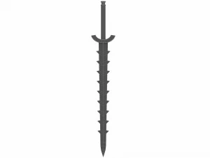 스파이크 검 3D 모델