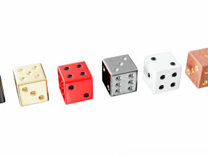 Dice collection 3D Model