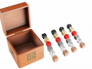 Dice collection 3D Model