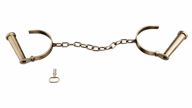Bronze shackles 3D मॉडल .c4d .max .obj .3ds .fbx .stl .blend 
