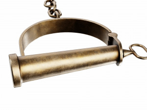 Bronze shackles 3D मॉडल