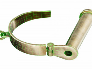 Bronze shackles 3D मॉडल