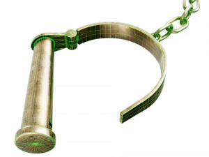 Bronze shackles 3D Model