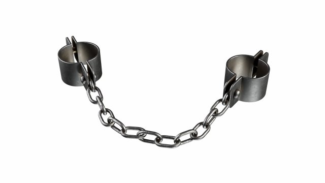 Shackles 3D Model .c4d .max .obj .3ds .fbx .stl .blend 