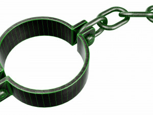 Shackles with weight Model 3D