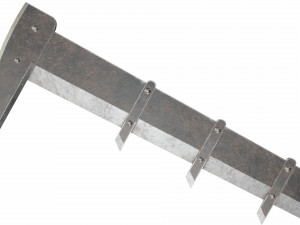 Fanged sword 3D Model