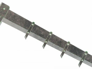 Fanged sword 3D Model