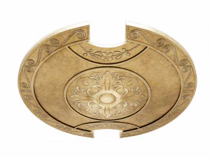 Bronze shield 3D Model