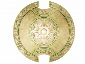 Bronze shield 3D मॉडल