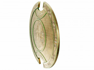 Bronze shield 3D मॉडल