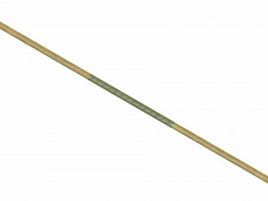 Staff bo Modelo 3D