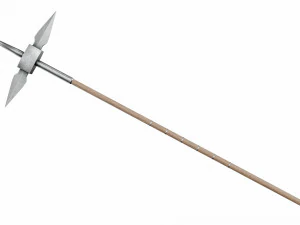 Cross tipped spear 3D Model