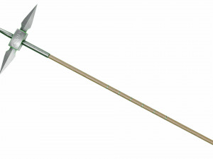 Cross tipped spear 3D Model