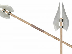 Double poleax 3D Model