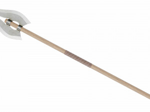 Double poleax 3D Model
