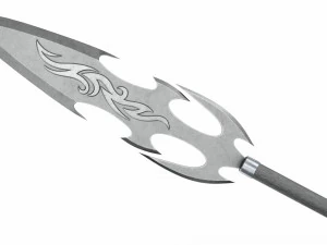 Fantasy spear 3D Model
