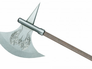 Halberd 02 Model 3D