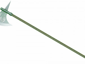 Halberd 02 Model 3D