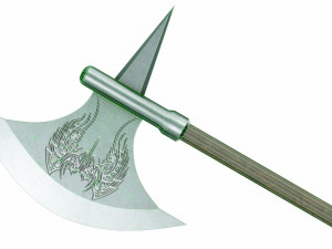 Halberd 02 Model 3D