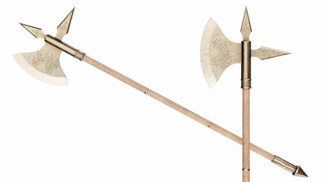 Halberd 03 Modelo 3D .c4d .max .obj .3ds .fbx .stl .blend 