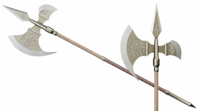 Halberd 05 Modello 3D .c4d .max .obj .3ds .fbx .stl .blend 