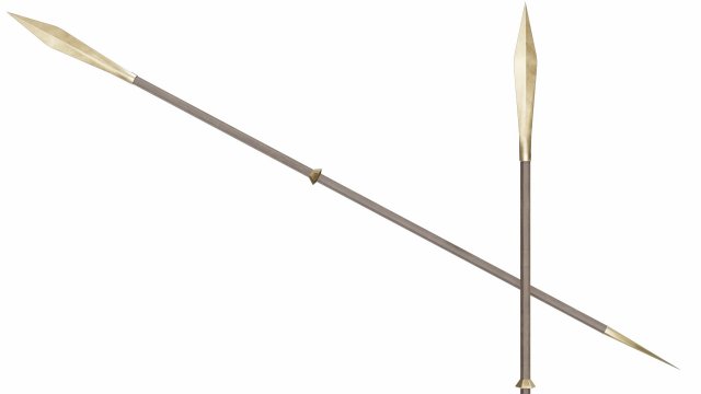 Longspear 3D Model .c4d .max .obj .3ds .fbx .stl .blend 