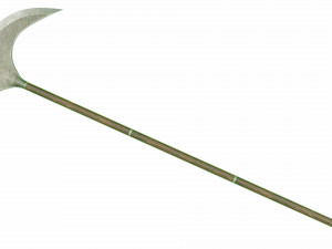 Sharp axe spear Model 3D