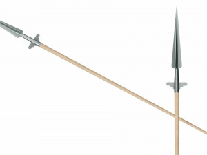 Short spear 3D Model