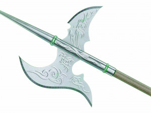 Silver halberd Modelo 3D