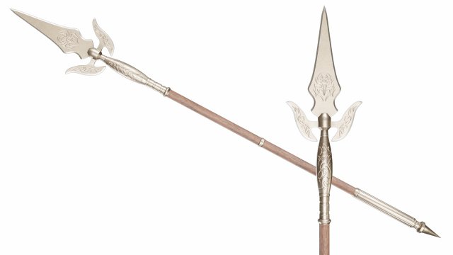 Spear 06 3D Модель .c4d .max .obj .3ds .fbx .stl .blend 