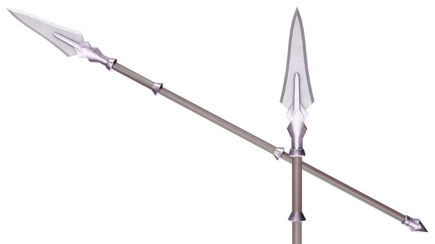 Spear 07 3D Model .c4d .max .obj .3ds .fbx .stl .blend