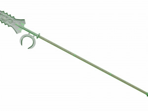 Spear with crescent 3D Model