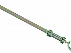 Spear with crescent 3D Model