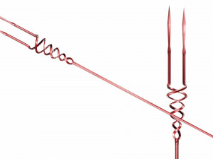 Spiral spear 3D 모델