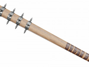Club with spikes 3D Model