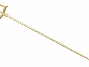 Golden trident 3D Model