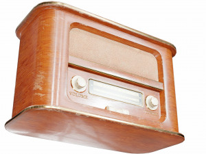 Old radio 3D मॉडल