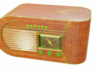 Radio 3Dモデル