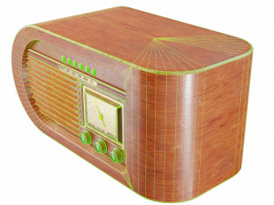 Radio 3Dモデル