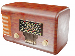 Retro radio 3D Модель