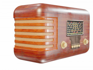 Retro radio 3D Модель