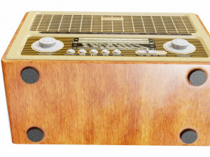 Vintage radio Modelo 3D