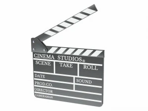 Clapperboard 3D Model