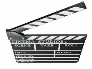 Clapperboard 3D Model