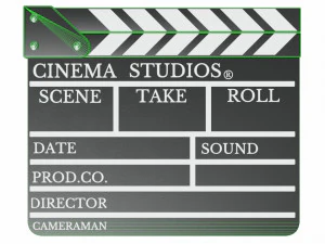 Clapperboard 3D Model
